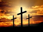Easter Sunrise on three crosses